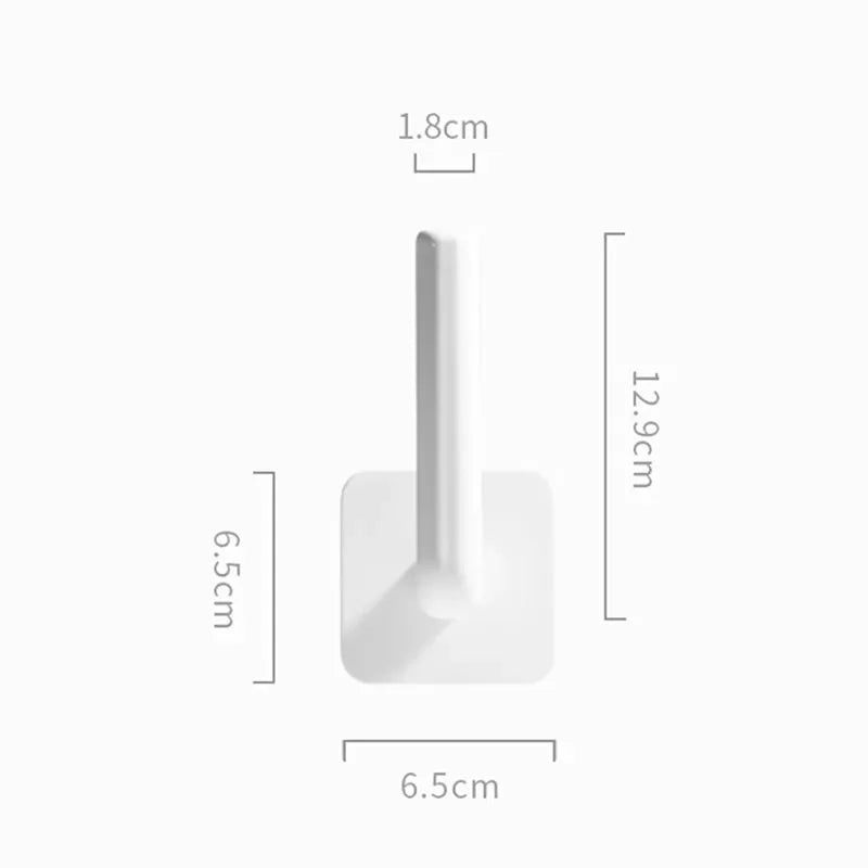 Multifunctional Adhesive Wall Hook Hanging Storage - Hats, Coats and Jackets, Purse, Keys, Utensils, Toilet Paper - Rack for Baseball Caps Storage Organizer No Drilling Required