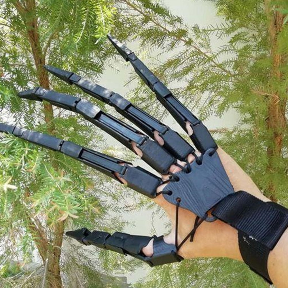 Halloween Finger Gloves With Flexible Joint Fits All Finger Sizes