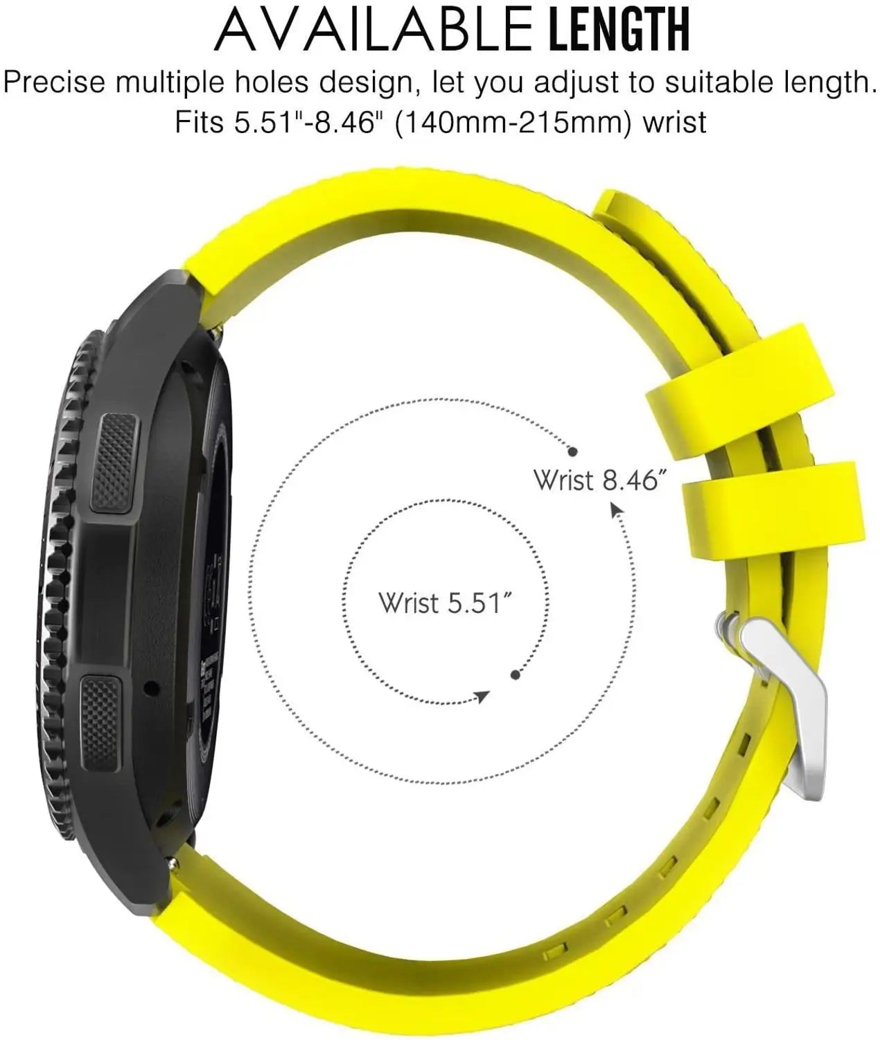 20mm 22mm Strap For Samsung galaxy watch4 44mm/40mm 5 pro active 2 Gear s3 Silicone Correa bracelet Huawei Watch gt2/3/2e band