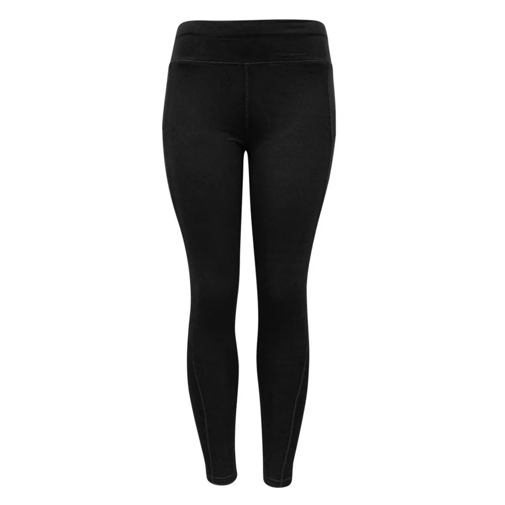 Side Pocket Leggings for Women Features Push Up High Waist Great Fitness Tights Yoga Pants