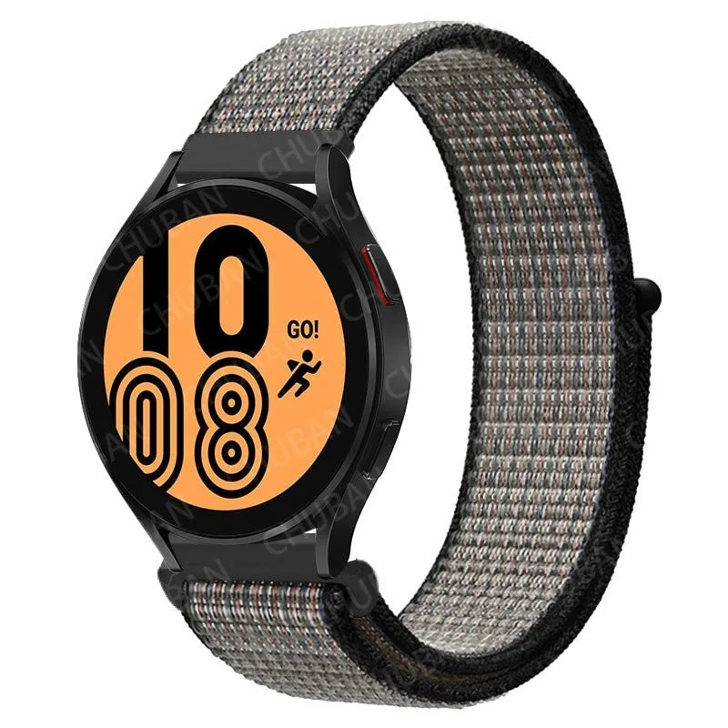 UNITED KINGDOM Nylon Loop Band For Samsung Galaxy Watch 6 5 Pro/4/classic/gear s3 frontier/active Sport Bracelet Huawei watch gt2 3 22mm 20mm Strap