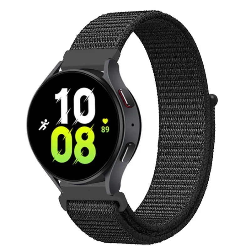 UNITED KINGDOM Nylon Loop Band For Samsung Galaxy Watch 6 5 Pro/4/classic/gear s3 frontier/active Sport Bracelet Huawei watch gt2 3 22mm 20mm Strap