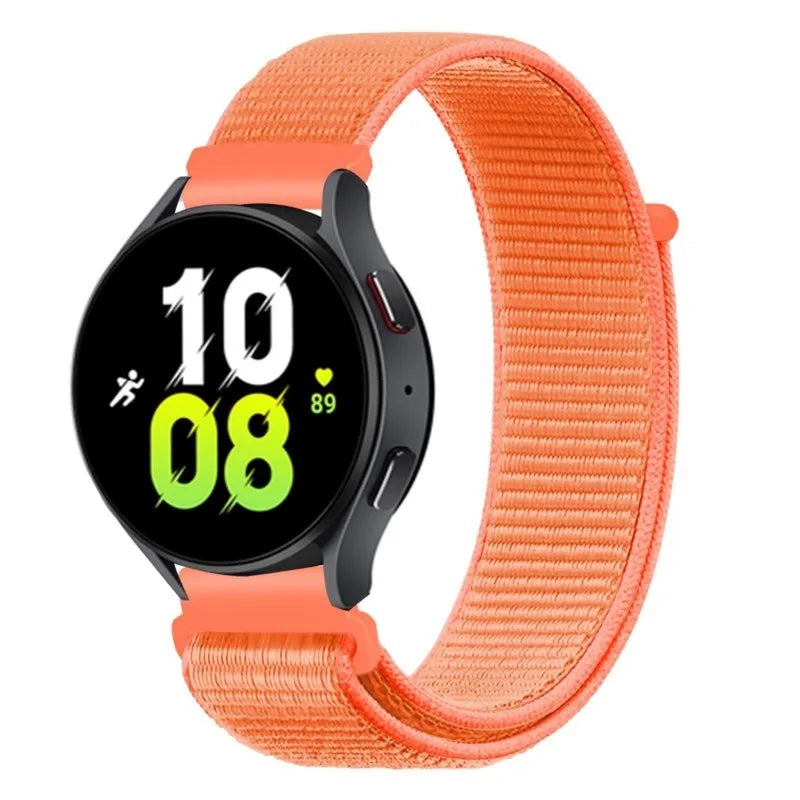 UNITED KINGDOM Nylon Loop Band For Samsung Galaxy Watch 6 5 Pro/4/classic/gear s3 frontier/active Sport Bracelet Huawei watch gt2 3 22mm 20mm Strap