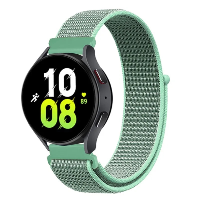 UNITED KINGDOM Nylon Loop Band For Samsung Galaxy Watch 6 5 Pro/4/classic/gear s3 frontier/active Sport Bracelet Huawei watch gt2 3 22mm 20mm Strap