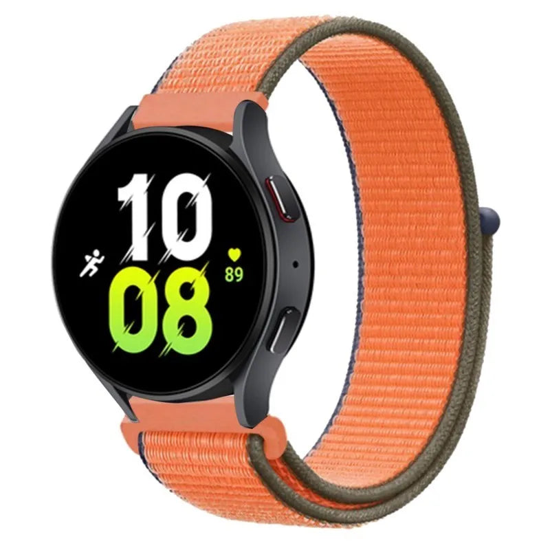 UNITED KINGDOM Nylon Loop Band For Samsung Galaxy Watch 6 5 Pro/4/classic/gear s3 frontier/active Sport Bracelet Huawei watch gt2 3 22mm 20mm Strap