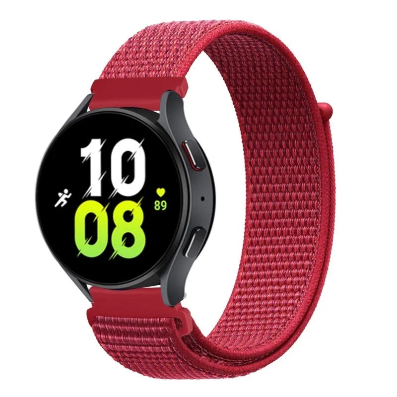 UNITED KINGDOM Nylon Loop Band For Samsung Galaxy Watch 6 5 Pro/4/classic/gear s3 frontier/active Sport Bracelet Huawei watch gt2 3 22mm 20mm Strap