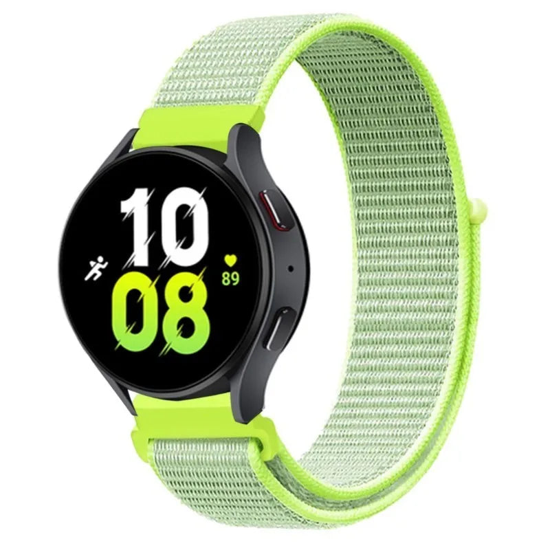 UNITED KINGDOM Nylon Loop Band For Samsung Galaxy Watch 6 5 Pro/4/classic/gear s3 frontier/active Sport Bracelet Huawei watch gt2 3 22mm 20mm Strap