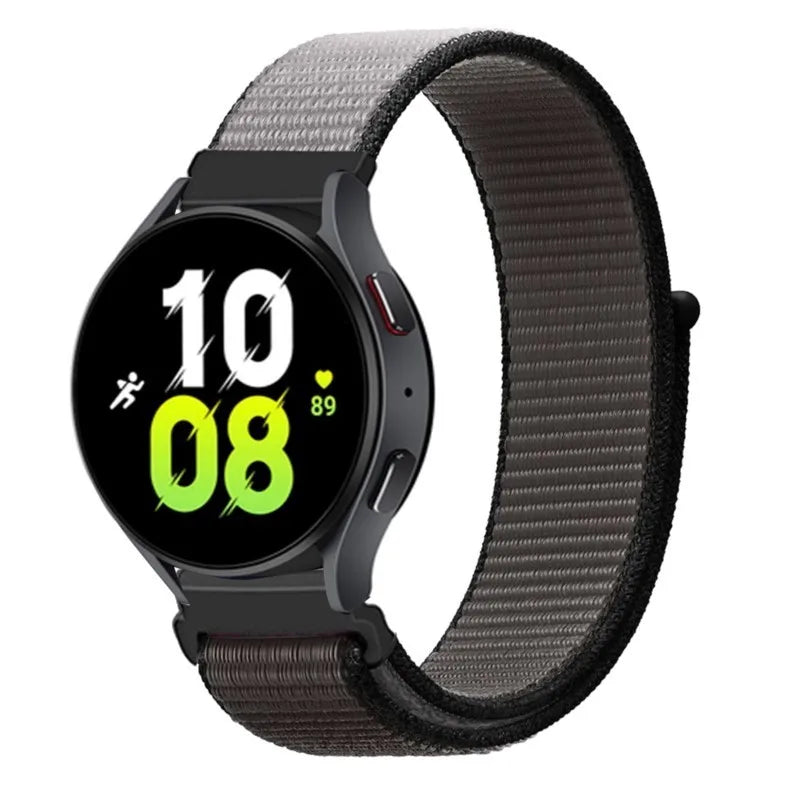 UNITED KINGDOM Nylon Loop Band For Samsung Galaxy Watch 6 5 Pro/4/classic/gear s3 frontier/active Sport Bracelet Huawei watch gt2 3 22mm 20mm Strap