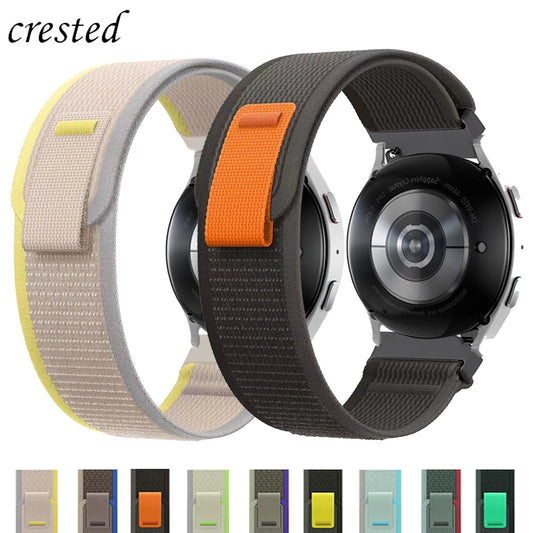 20mm/22mm Strap For Samsung Galaxy Watch 4 5 6 7 classic/active 2/3/Gear S3 Trail Loop bracelet Huawei Watch GT 2/2e/3 Pro band