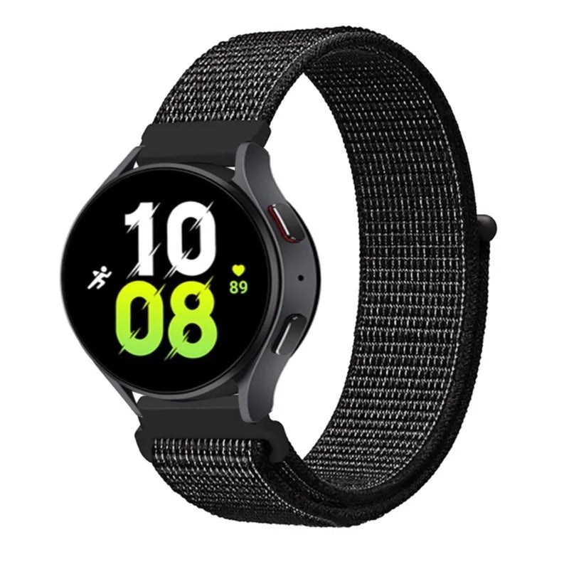 UNITED KINGDOM Nylon Loop Band For Samsung Galaxy Watch 6 5 Pro/4/classic/gear s3 frontier/active Sport Bracelet Huawei watch gt2 3 22mm 20mm Strap