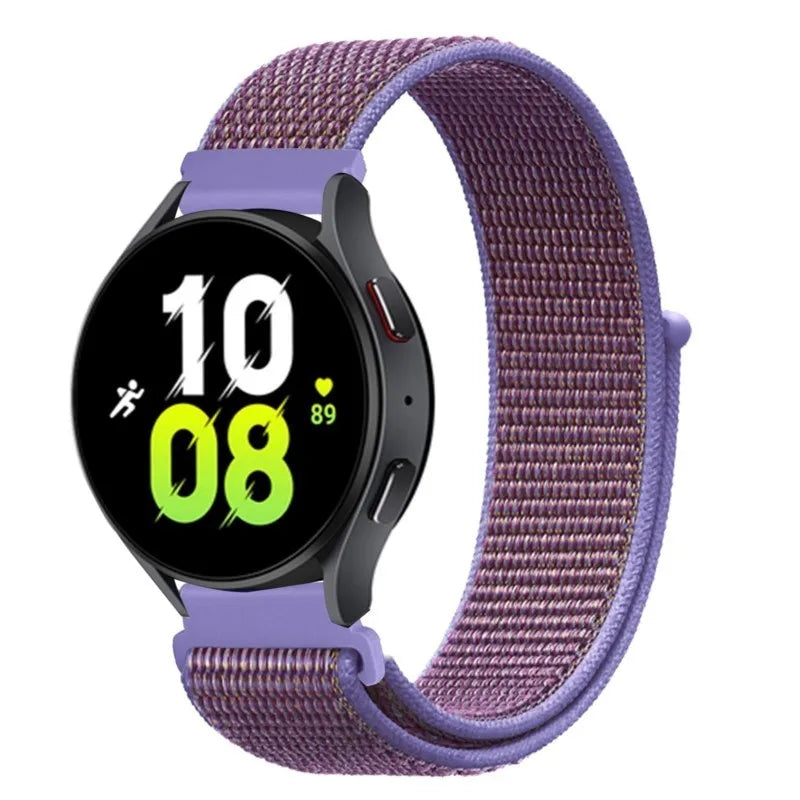 UNITED KINGDOM Nylon Loop Band For Samsung Galaxy Watch 6 5 Pro/4/classic/gear s3 frontier/active Sport Bracelet Huawei watch gt2 3 22mm 20mm Strap