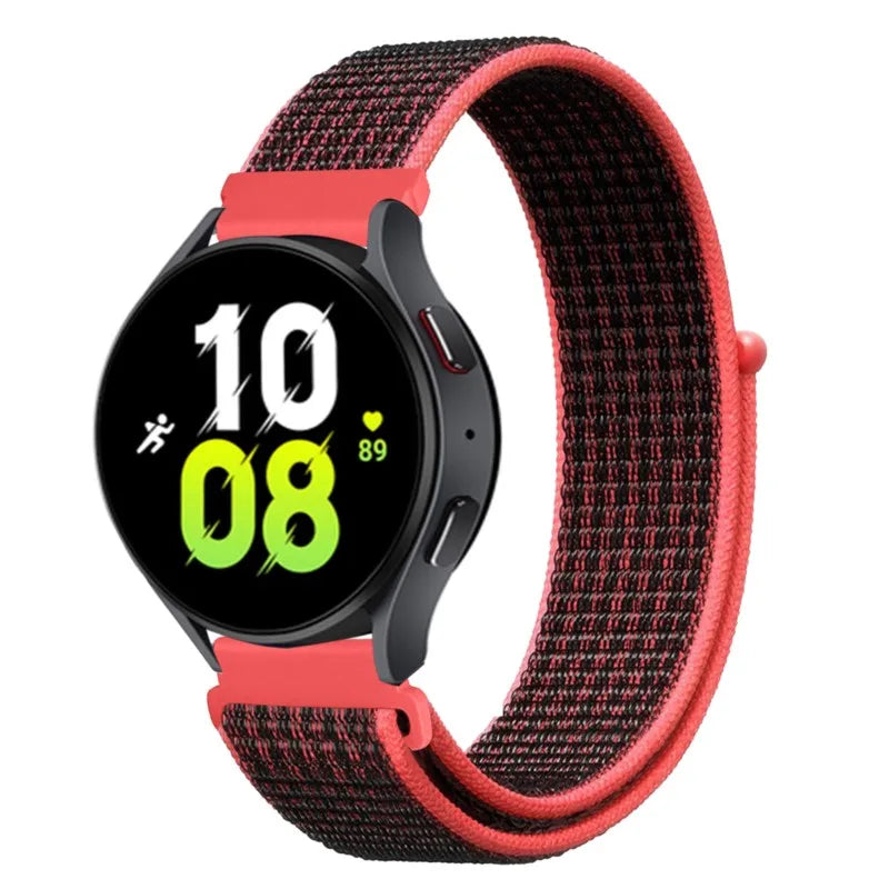 UNITED KINGDOM Nylon Loop Band For Samsung Galaxy Watch 6 5 Pro/4/classic/gear s3 frontier/active Sport Bracelet Huawei watch gt2 3 22mm 20mm Strap