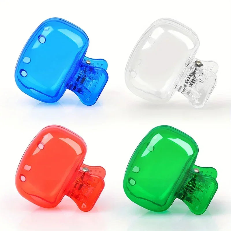 3pcs Toothbrush Cap covers Toothbrush Protector Cap Claw Clip Brush Pod Case Protective Portable Plastic Clip for Household Travel