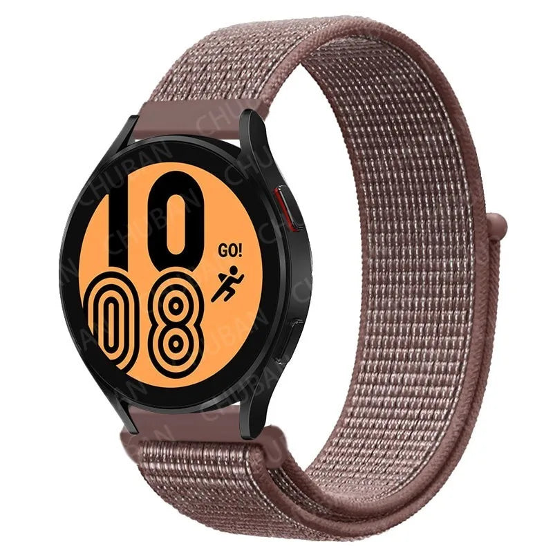 UNITED KINGDOM Nylon Loop Band For Samsung Galaxy Watch 6 5 Pro/4/classic/gear s3 frontier/active Sport Bracelet Huawei watch gt2 3 22mm 20mm Strap