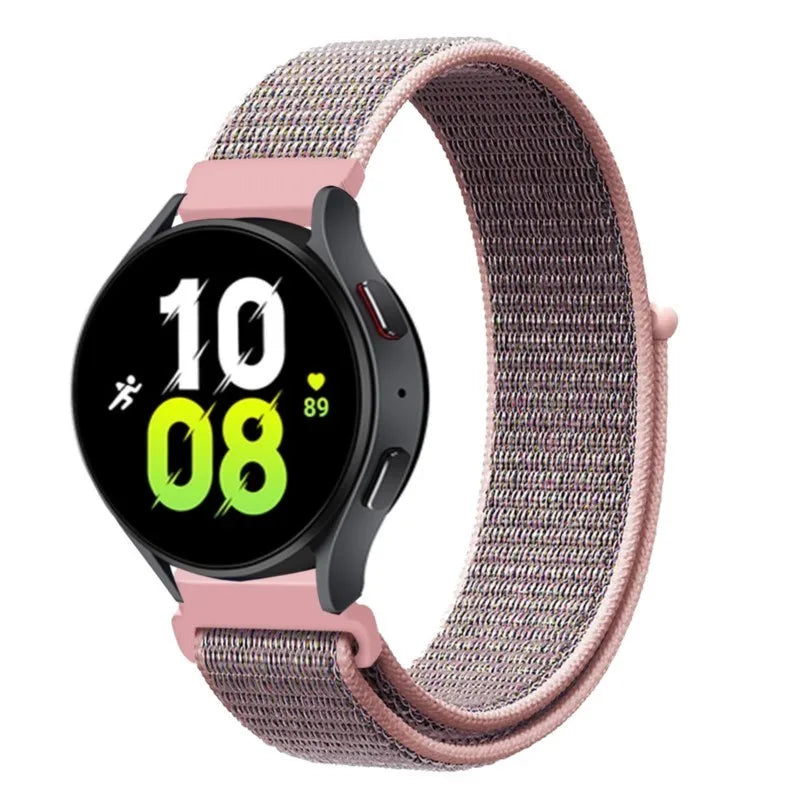 UNITED KINGDOM Nylon Loop Band For Samsung Galaxy Watch 6 5 Pro/4/classic/gear s3 frontier/active Sport Bracelet Huawei watch gt2 3 22mm 20mm Strap