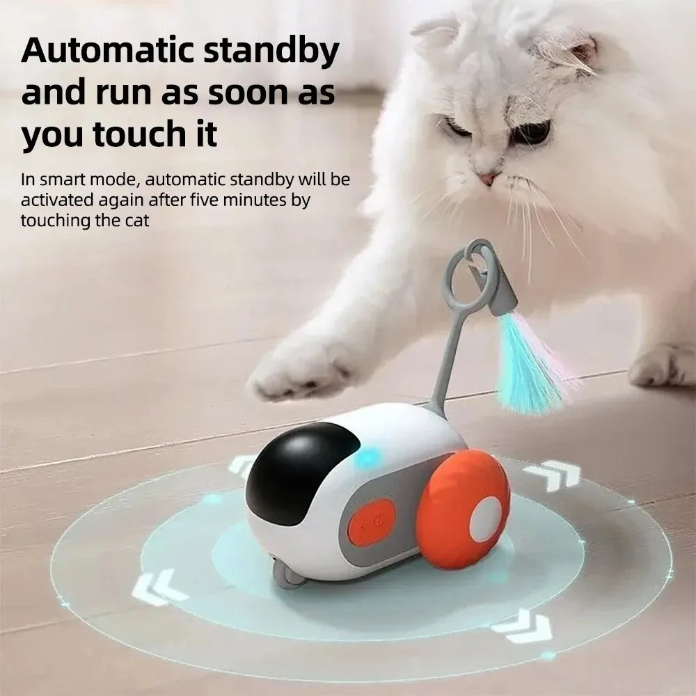 Smart Cat Toy Automatic Remote Controlled Toy Car for Cats Dogs Interactive Playing Training Pet Supplies