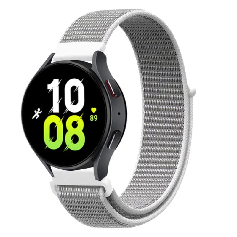 UNITED KINGDOM Nylon Loop Band For Samsung Galaxy Watch 6 5 Pro/4/classic/gear s3 frontier/active Sport Bracelet Huawei watch gt2 3 22mm 20mm Strap