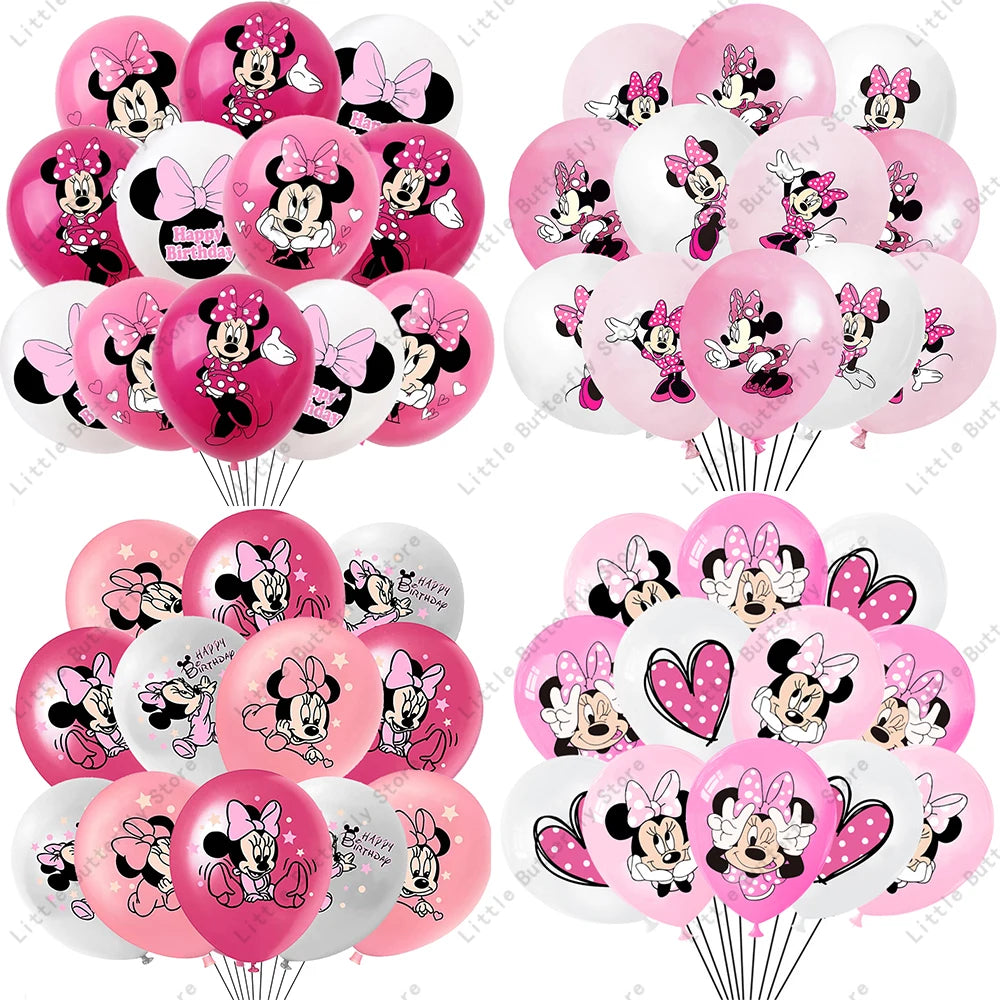 Disney Minnie Mouse Party Favor Gift Bags with Handle Birthday Party Decoration