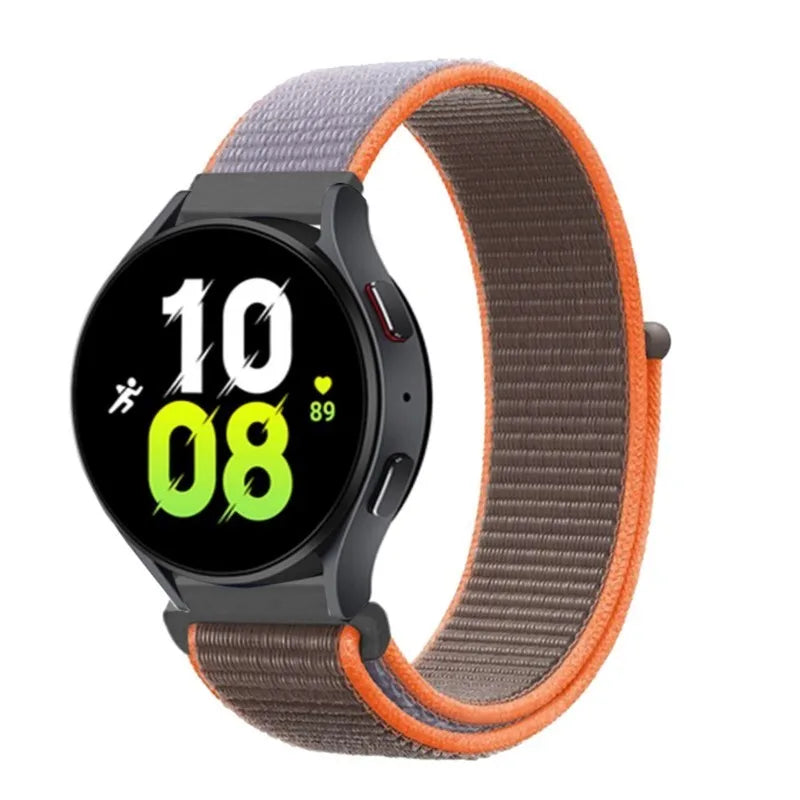 UNITED KINGDOM Nylon Loop Band For Samsung Galaxy Watch 6 5 Pro/4/classic/gear s3 frontier/active Sport Bracelet Huawei watch gt2 3 22mm 20mm Strap