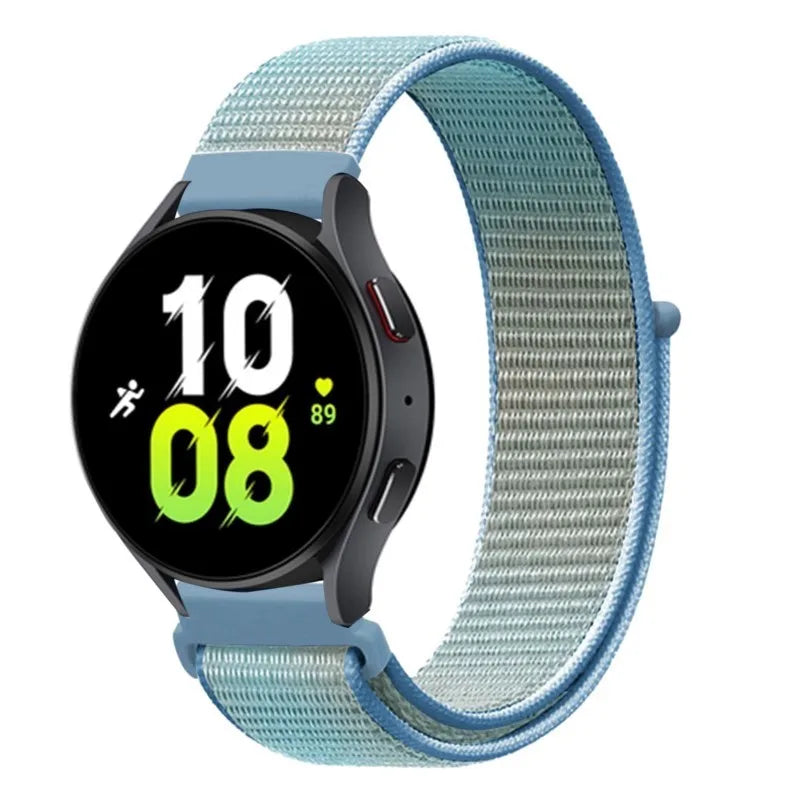 UNITED KINGDOM Nylon Loop Band For Samsung Galaxy Watch 6 5 Pro/4/classic/gear s3 frontier/active Sport Bracelet Huawei watch gt2 3 22mm 20mm Strap