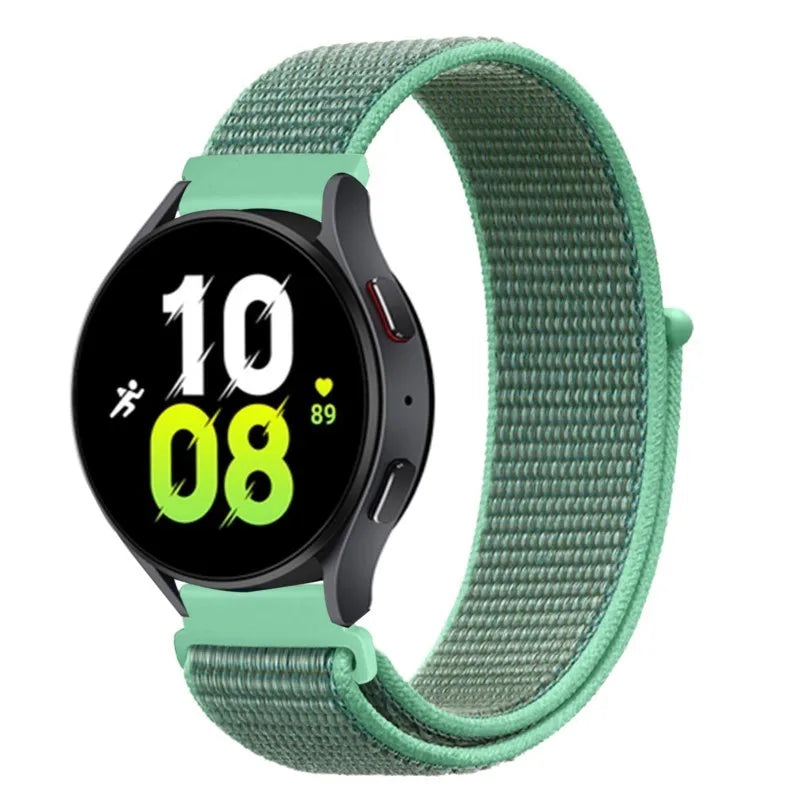 UNITED KINGDOM Nylon Loop Band For Samsung Galaxy Watch 6 5 Pro/4/classic/gear s3 frontier/active Sport Bracelet Huawei watch gt2 3 22mm 20mm Strap