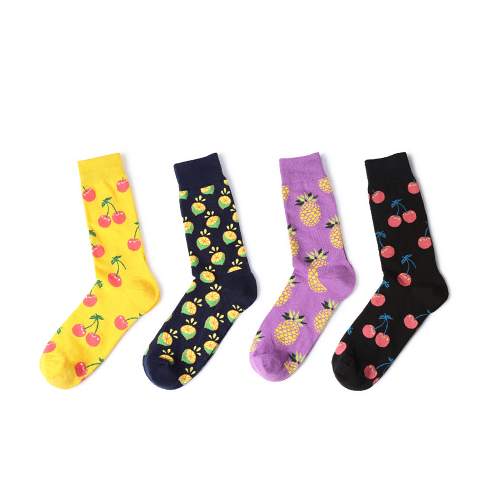 Fun Fruit Pattern Socks Unisex