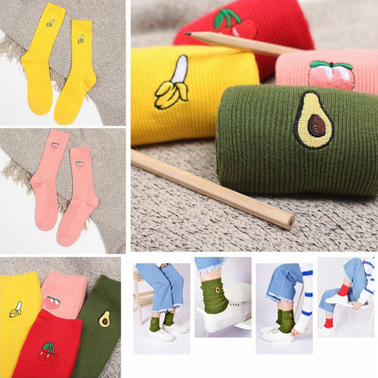 Fruity Cotton Socks