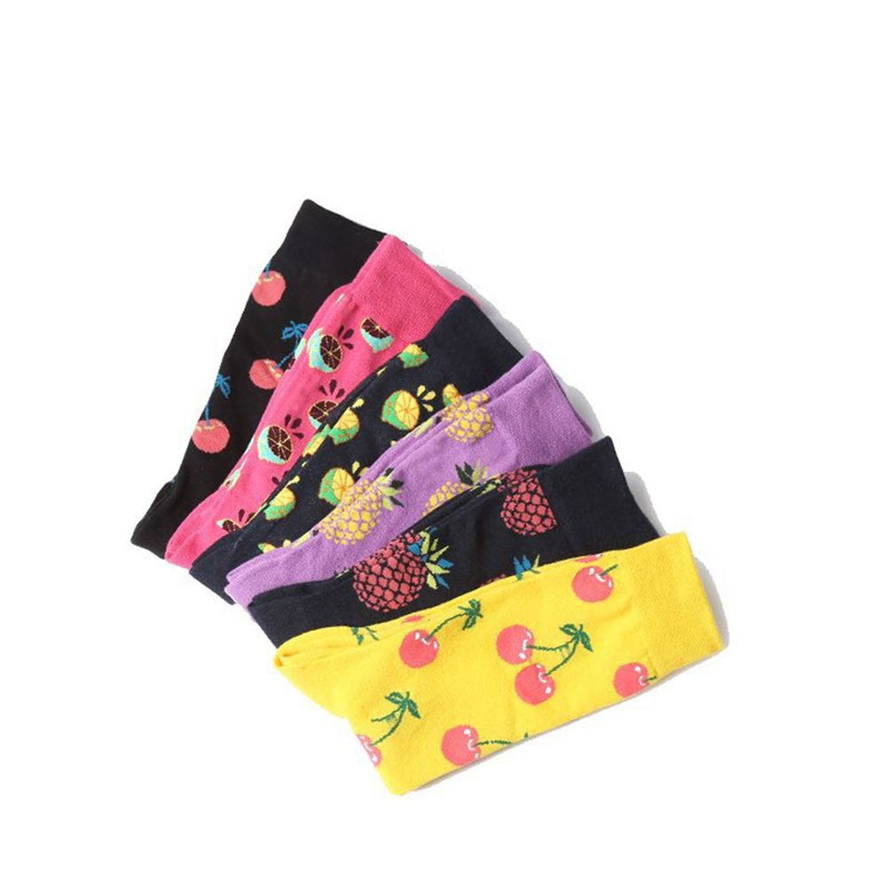 Fun Fruit Pattern Socks Unisex