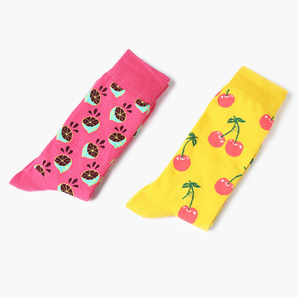 Fun Fruit Pattern Socks Unisex