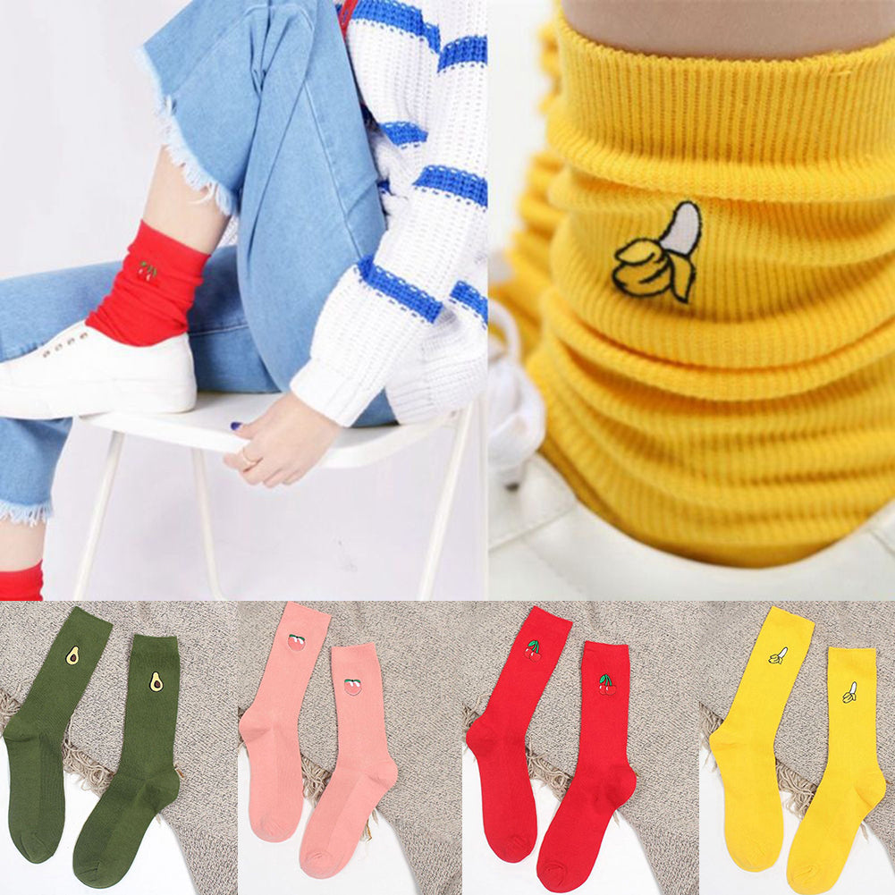 Fruity Cotton Socks