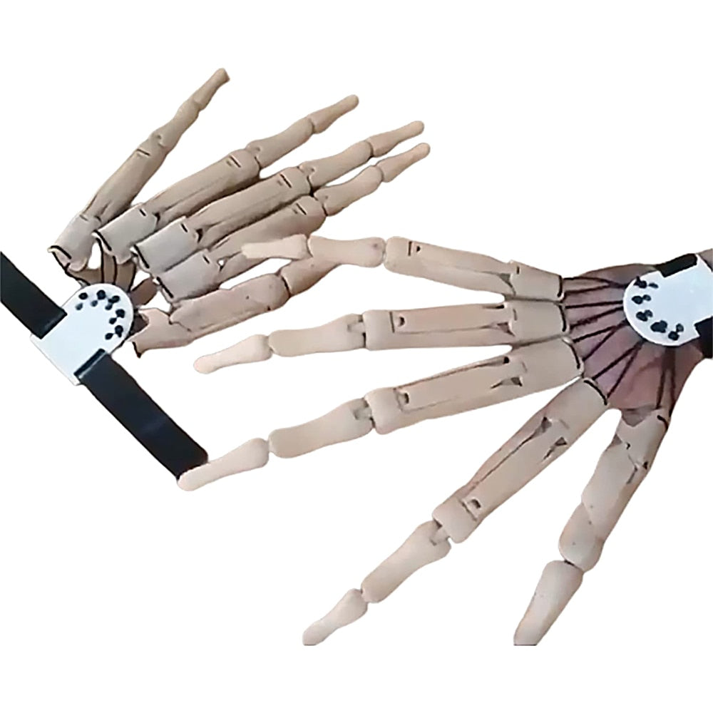 Halloween Finger Gloves With Flexible Joint Fits All Finger Sizes