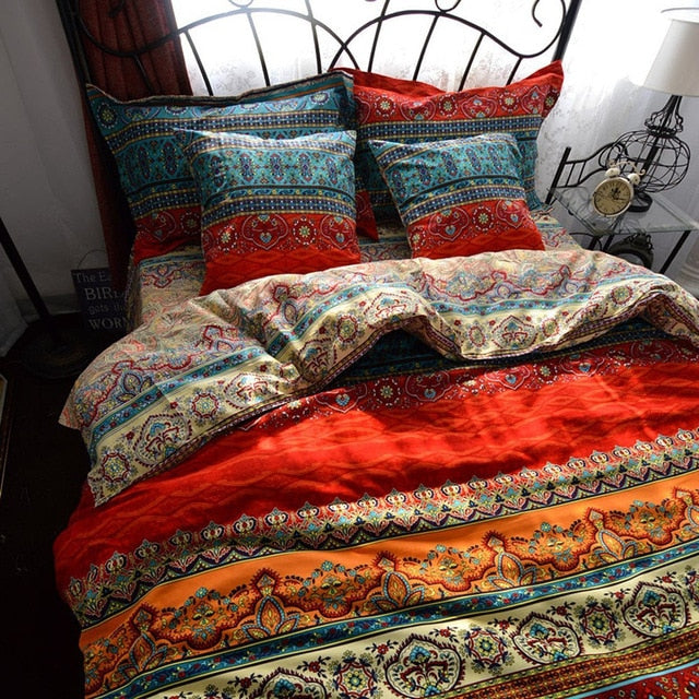 Bohemian comforter bedding sets Mandala duvet cover set