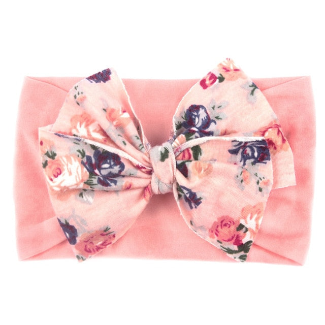 Bohemia Elastic Printed Flower Headband