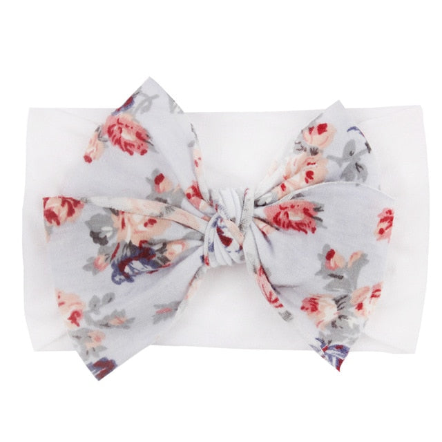 Bohemia Elastic Printed Flower Headband