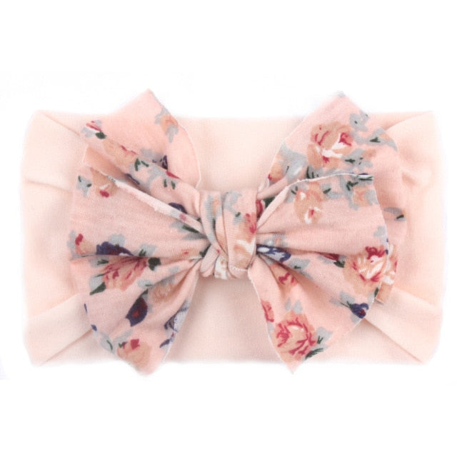 Bohemia Elastic Printed Flower Headband