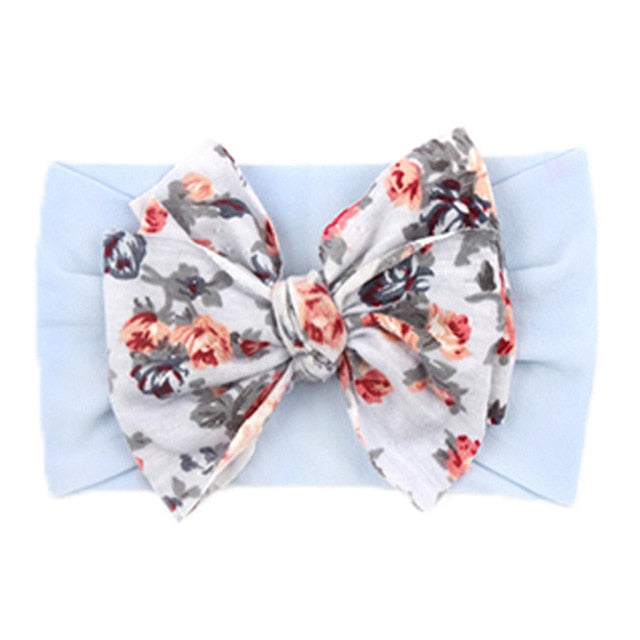 Bohemia Elastic Printed Flower Headband