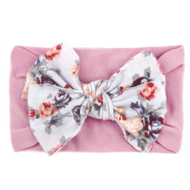 Bohemia Elastic Printed Flower Headband