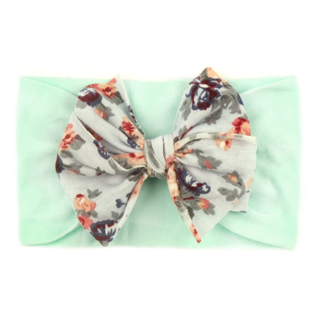 Bohemia Elastic Printed Flower Headband